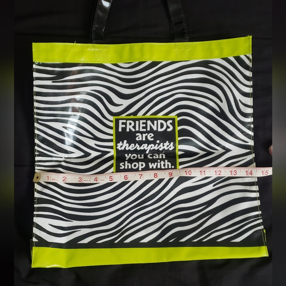 Zebra Reusable Tote - Picture 4 of 6